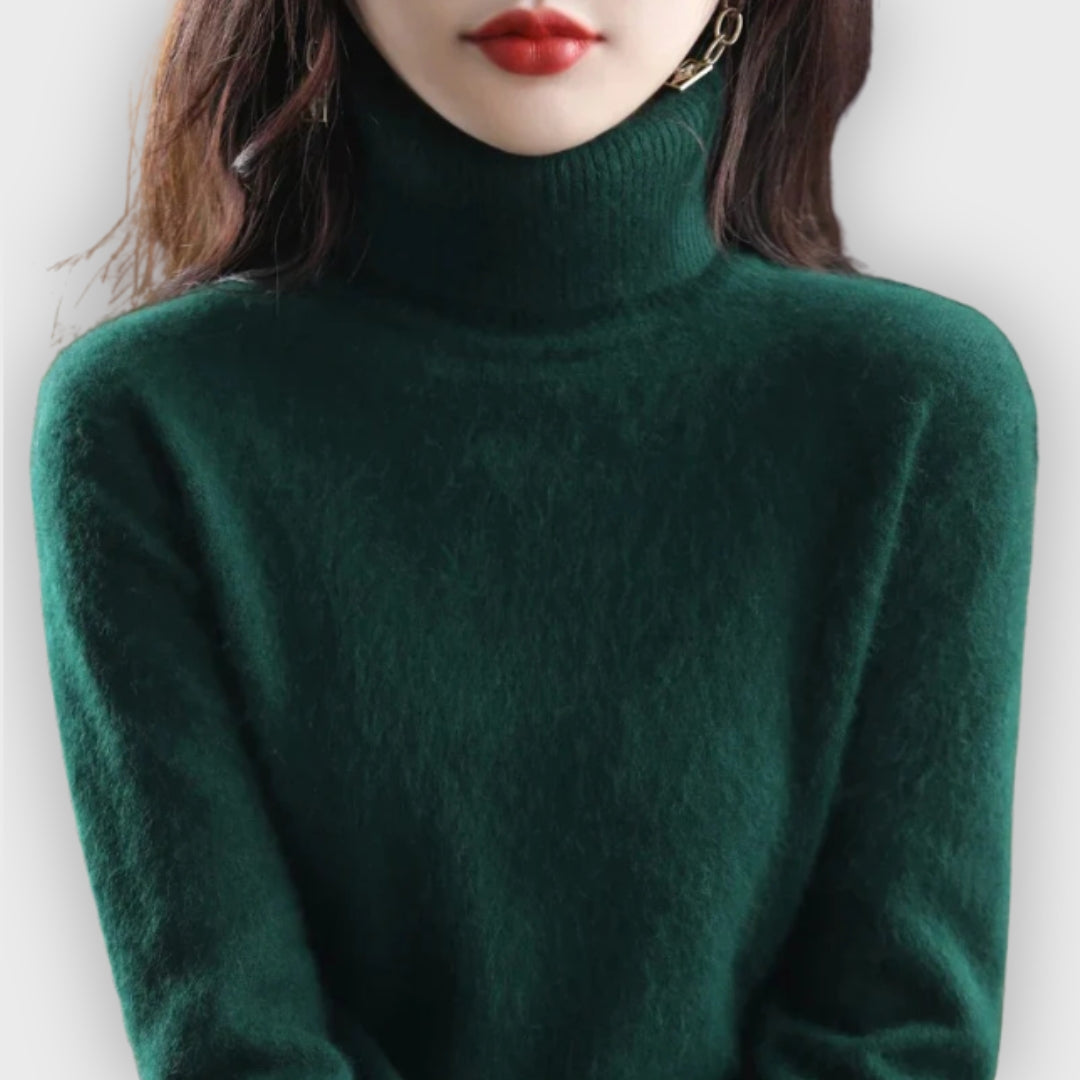 Lune London | Cashmere Roll Neck Sweater
