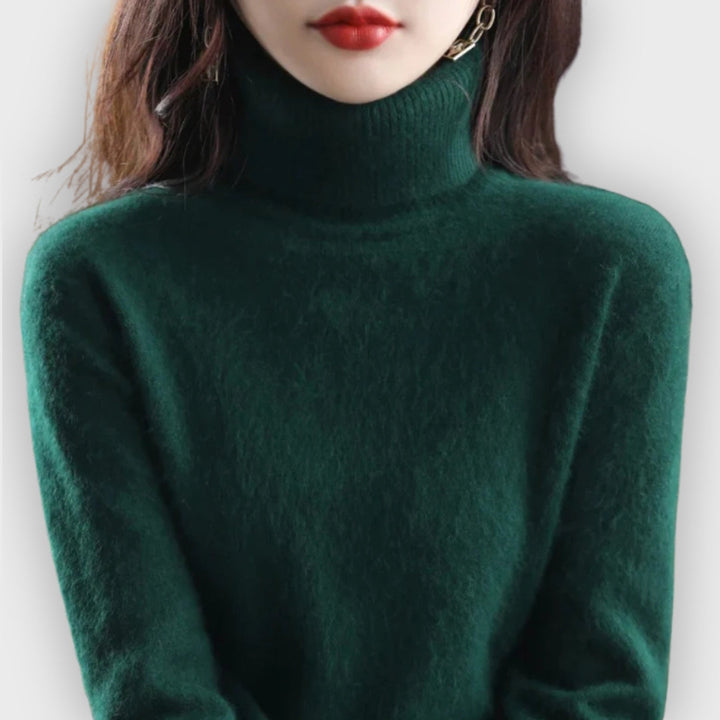 Lune London | Cashmere Roll Neck Sweater