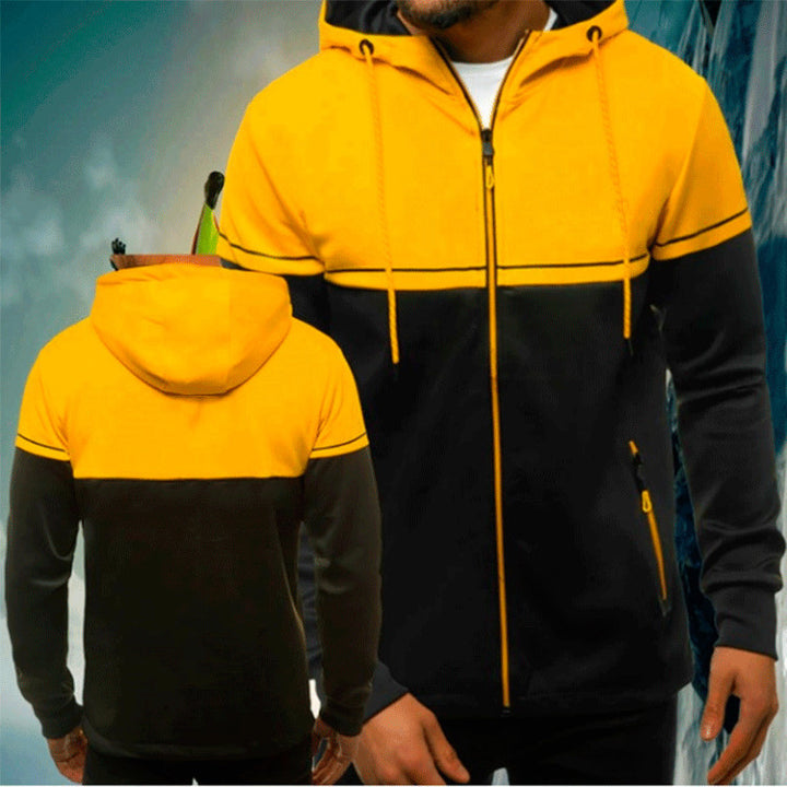 Men's sporty hoodie with innovative design and breathable inserts Lune London