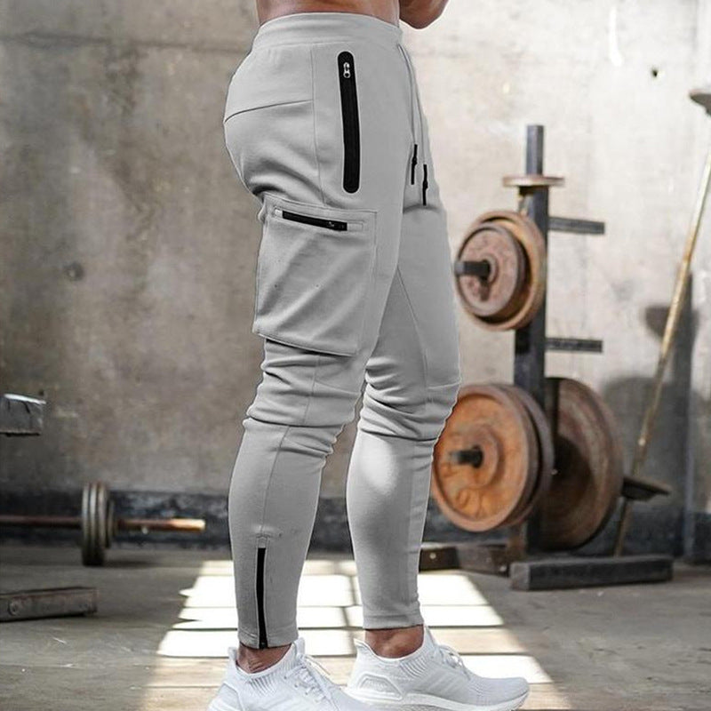 Men's sporty jogger pants with practical pockets Lune London