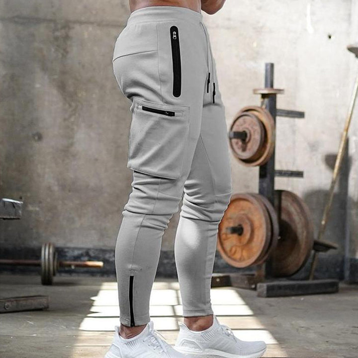 Men's sporty jogger pants with practical pockets Lune London