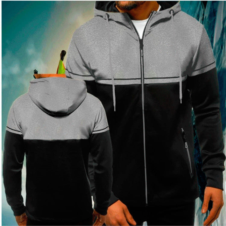 Men's sporty hoodie with innovative design and breathable inserts Lune London