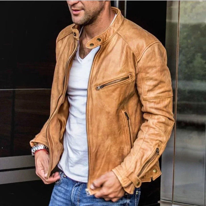 Lune London | Classic Leather Jacket for Men