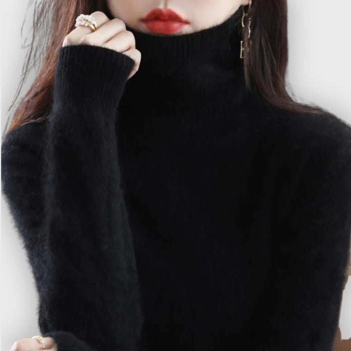 Lune London | Cashmere Roll Neck Sweater
