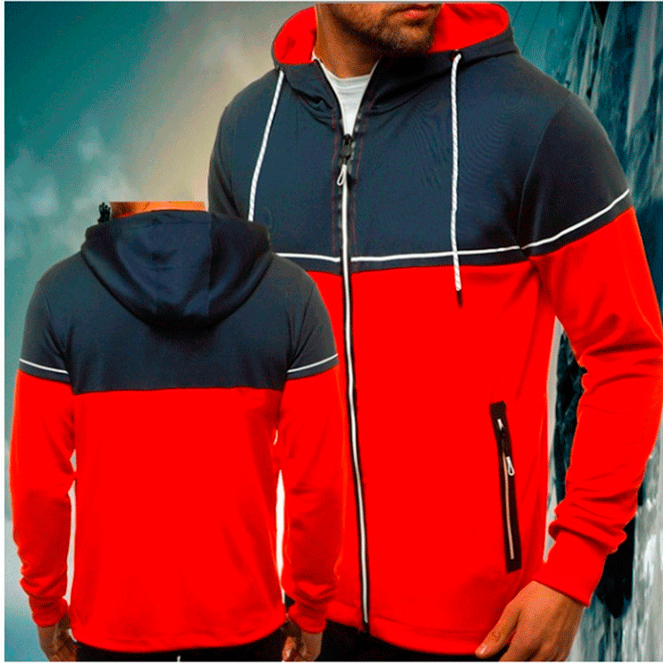 Men's sporty hoodie with innovative design and breathable inserts Lune London