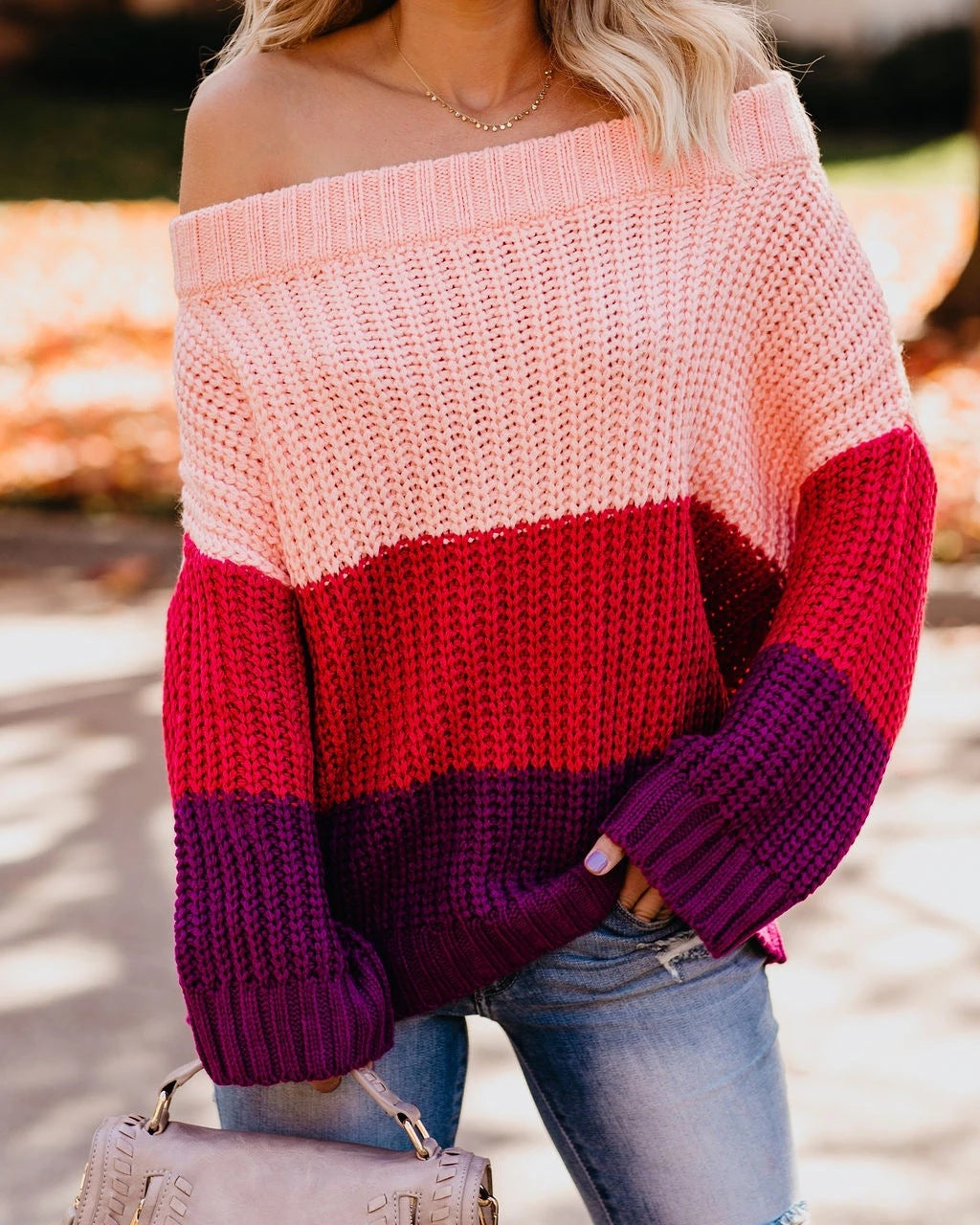 Casual knitted sweater for women Lune London