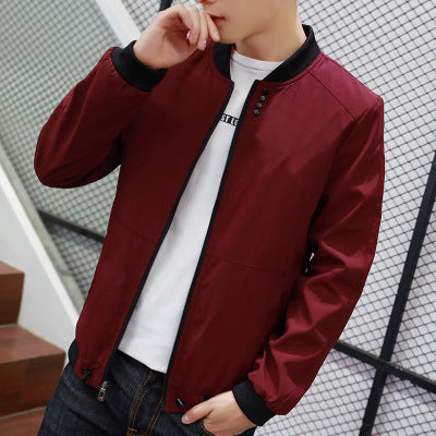 Men's leisure jacket with snap button closure and side pockets Lune London