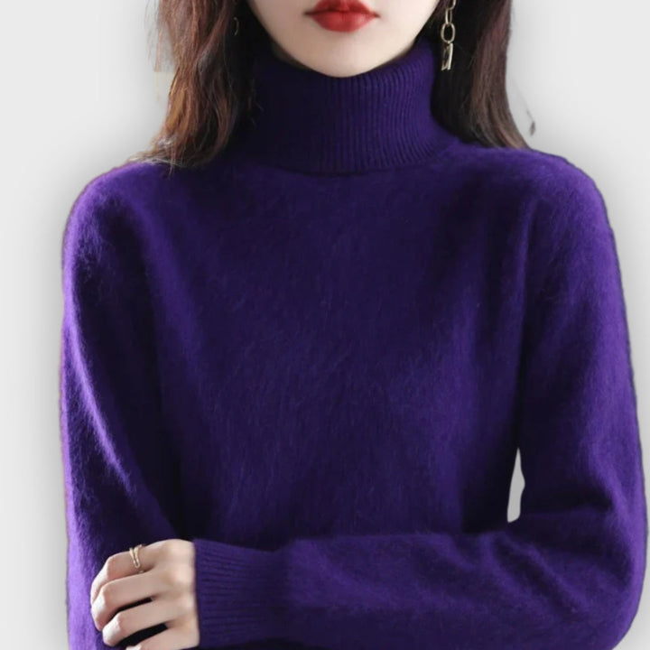 Lune London | Cashmere Roll Neck Sweater