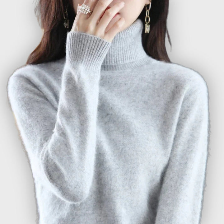 Lune London | Cashmere Roll Neck Sweater