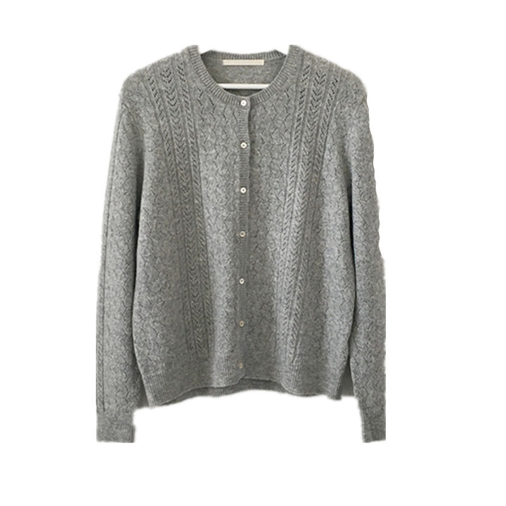 Cardigan pour femmes avec motif en relief Chic & Stil