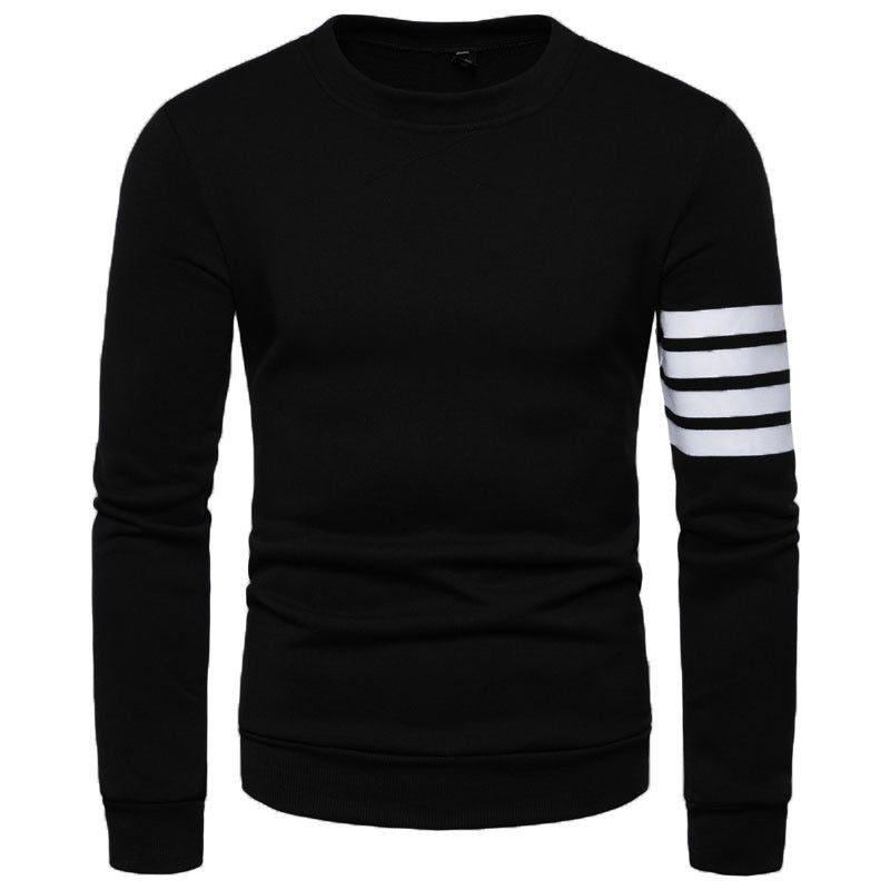 Men's trendy sweatshirt with sporty stripe design Lune London