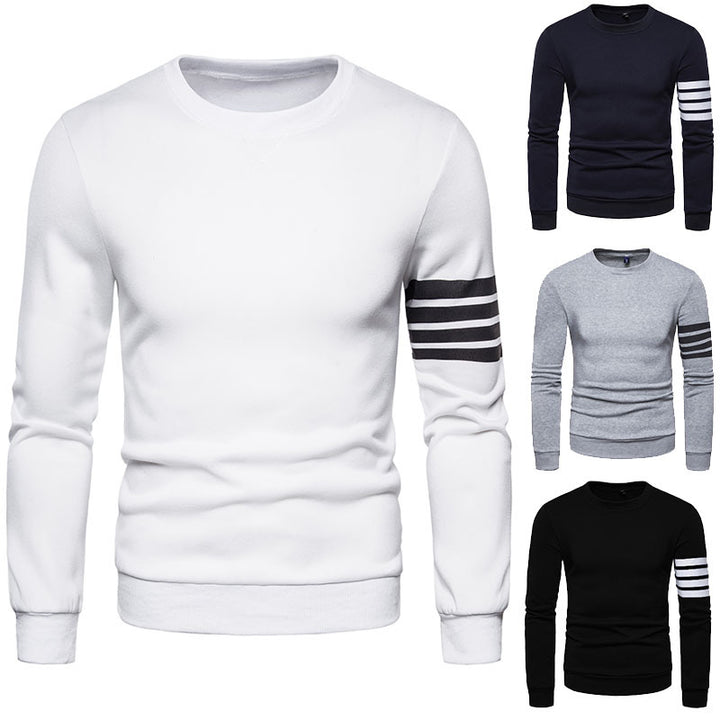Men's trendy sweatshirt with sporty stripe design Lune London