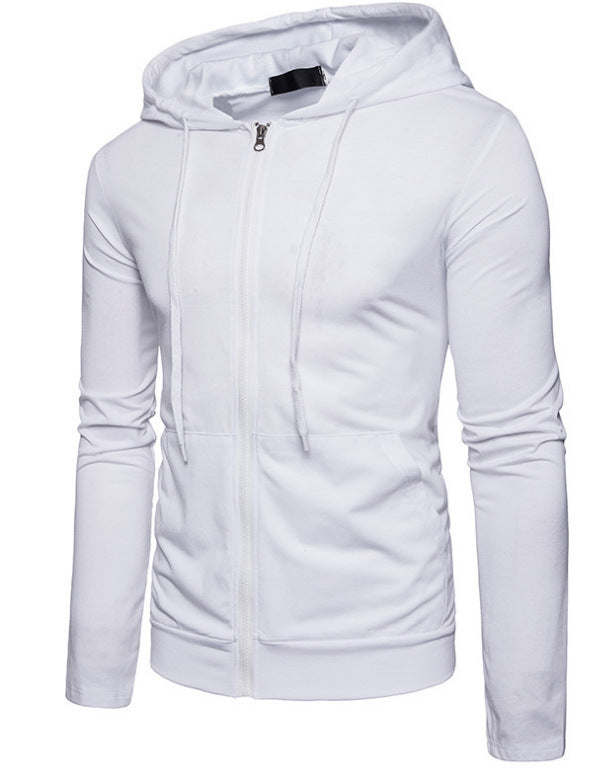 Women's lightweight hooded jacket with full-length zipper and practical pockets Chic & Stil
