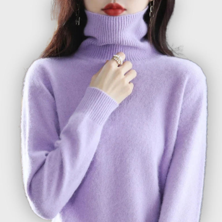 Lune London | Cashmere Roll Neck Sweater