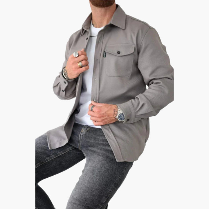 Lune London | Overshirt Jacket - Modern Button-up Shirt for Leisure and Business
