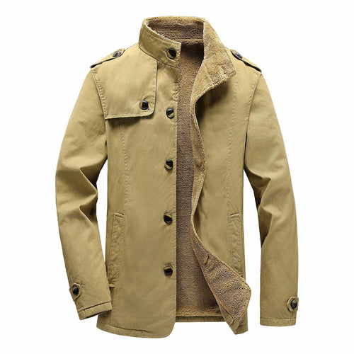 Stylish transitional jacket for men with cozy lining Lune London