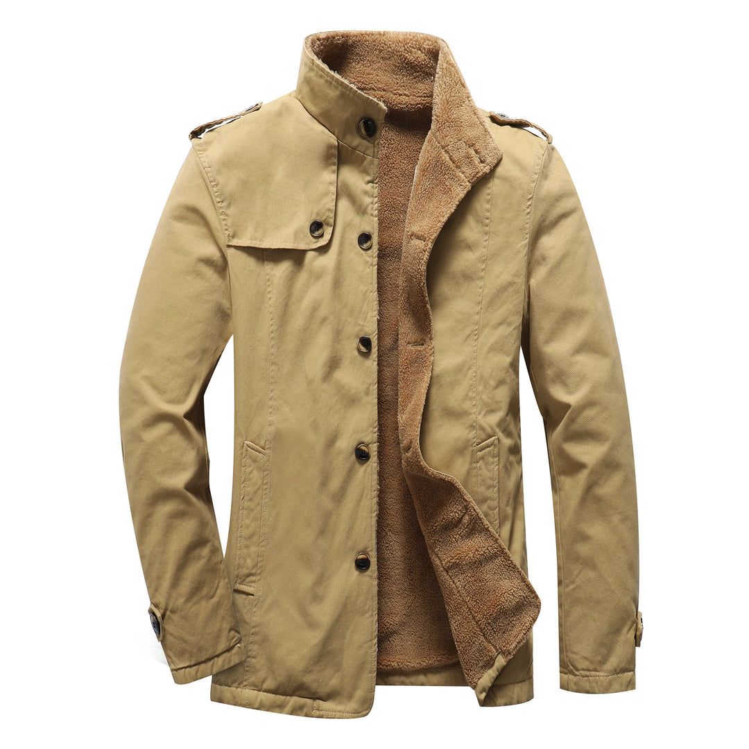Stylish transitional jacket for men with cozy lining Lune London