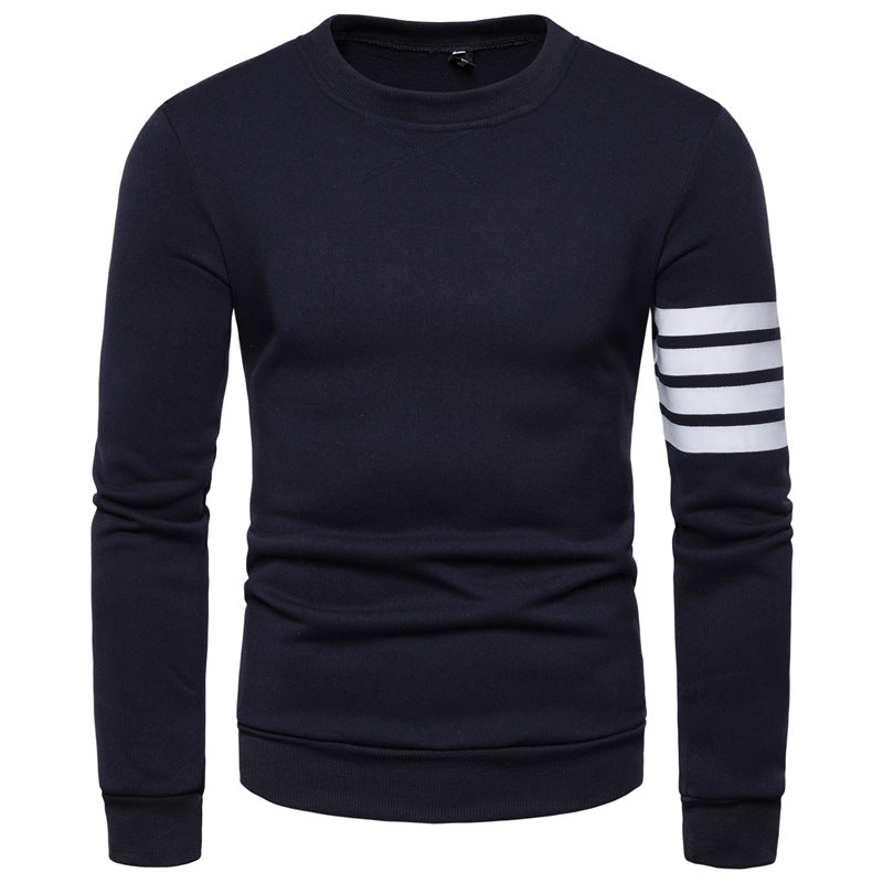Men's trendy sweatshirt with sporty stripe design Lune London