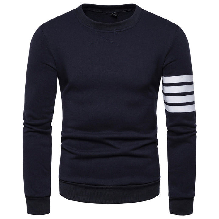 Men's trendy sweatshirt with sporty stripe design Lune London
