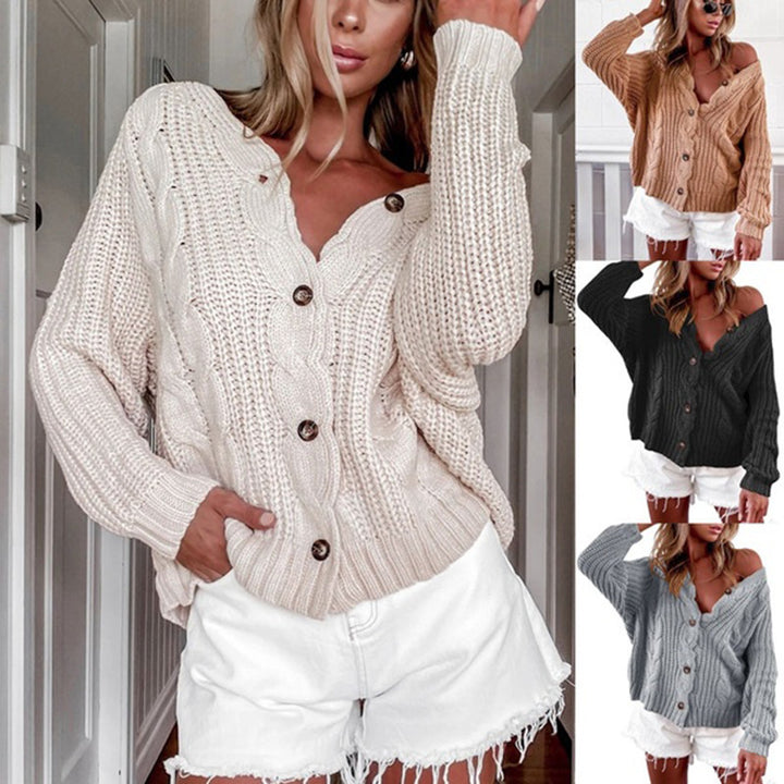 Knitted jacket for women in an oversized casual style Lune London
