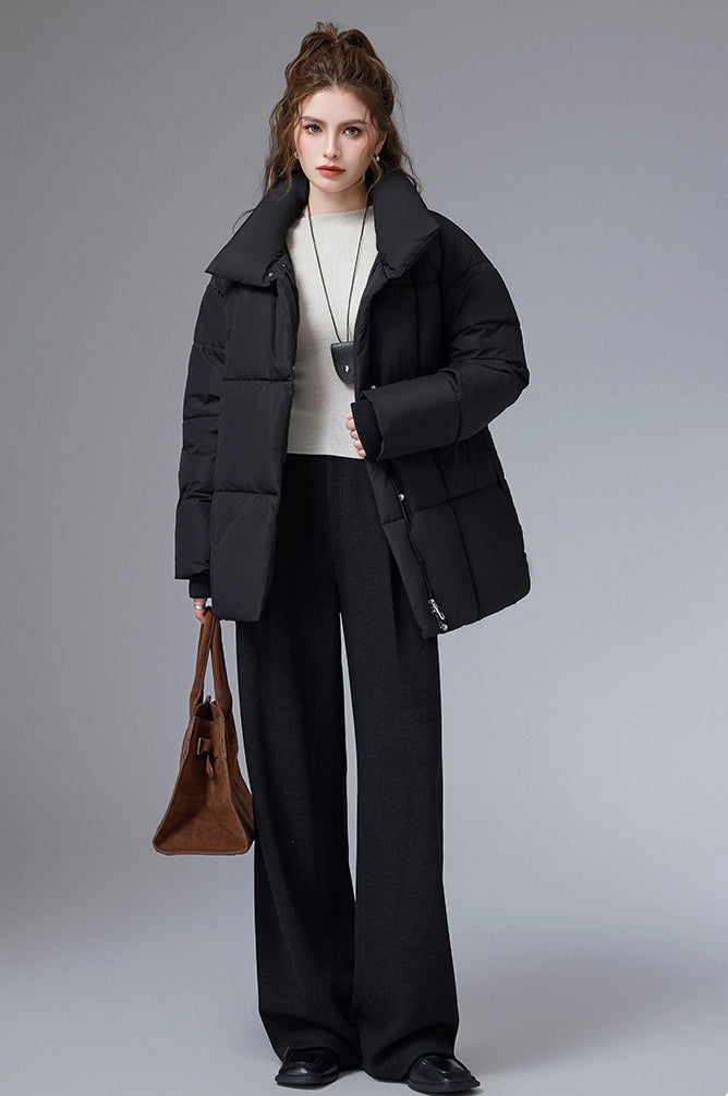 Lune London | Casual Cropped Cotton Puffer Jacket