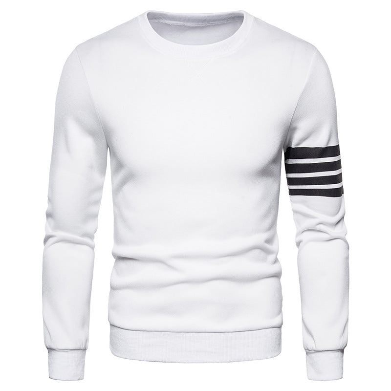 Men's trendy sweatshirt with sporty stripe design Lune London