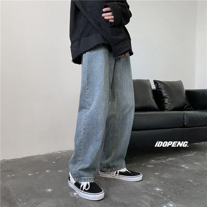 Wide denim pants for women with a high waist and relaxed fit Lune London