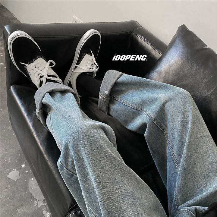 Wide denim pants for women with a high waist and relaxed fit Lune London