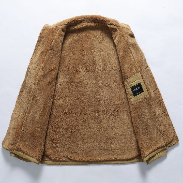 Stylish transitional jacket for men with cozy lining Lune London