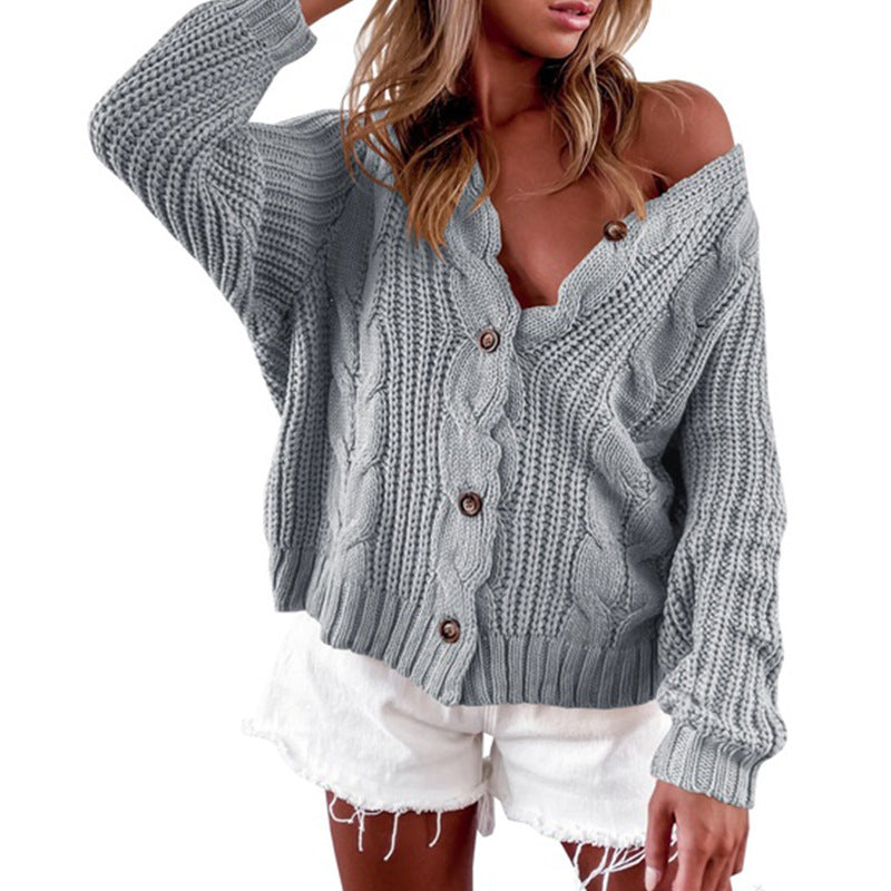 Knitted jacket for women in an oversized casual style Lune London