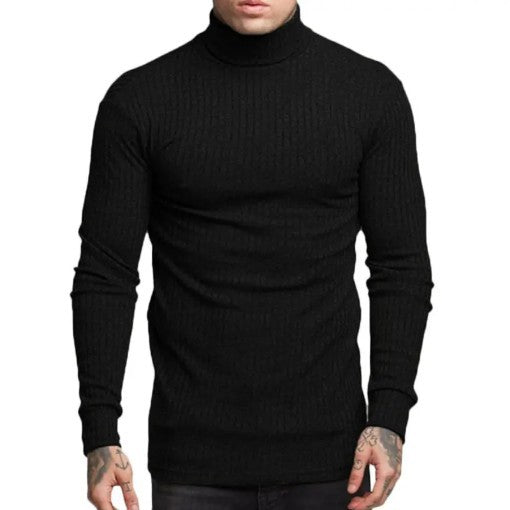 Lune London trendy turtleneck sweater for men