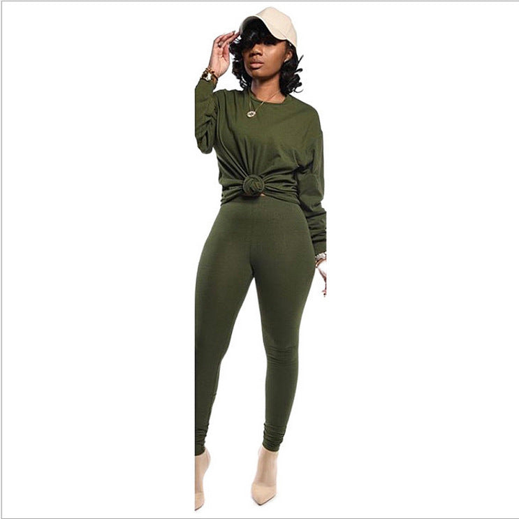 Ladies Chic Sporty Leisure Outfit
