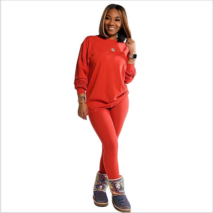 Ladies Chic Sporty Leisure Outfit