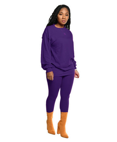 Ladies Chic Sporty Leisure Outfit