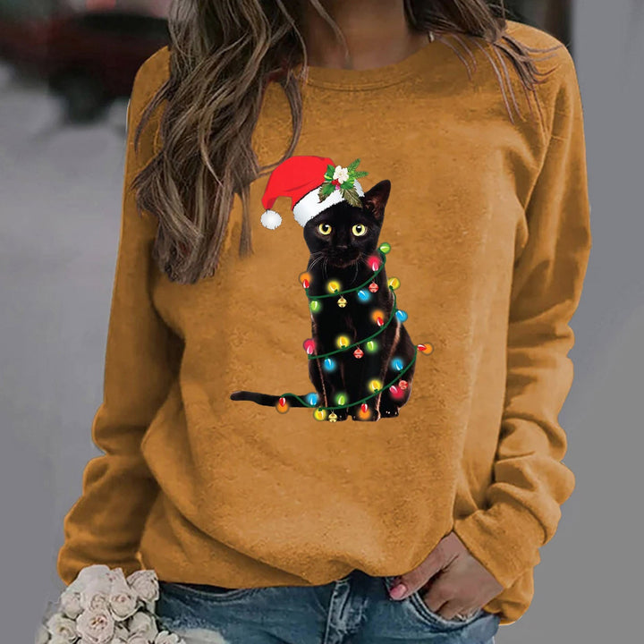 Lune London | Sweatshirt - Cotton blend - Loose fit - Round neck Long sleeve Graphic
