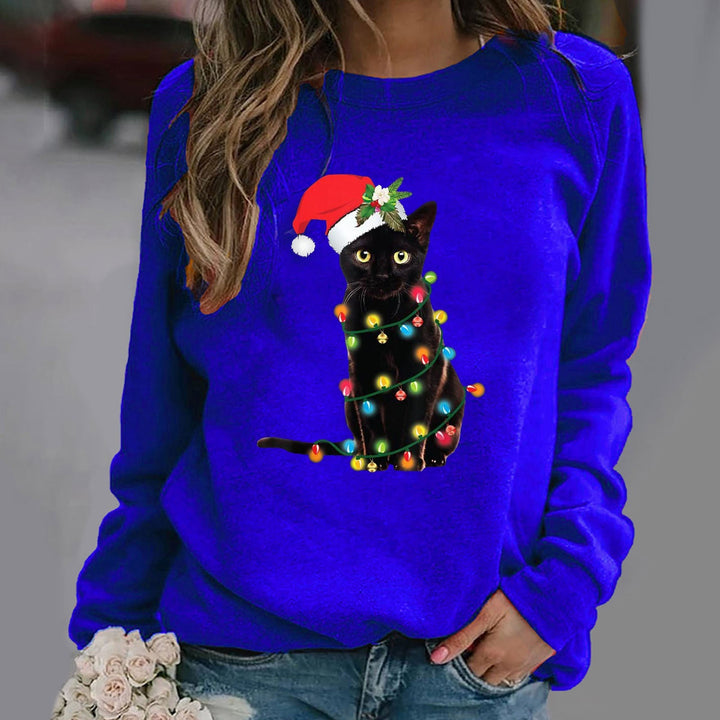 Lune London | Sweatshirt - Cotton blend - Loose fit - Round neck Long sleeve Graphic