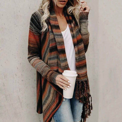 Lune London | Gilet en maille mi-long automne et hiver