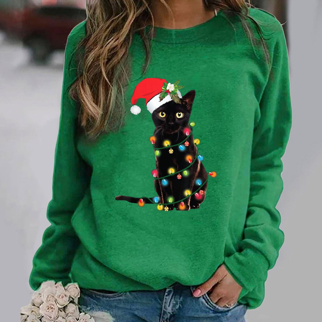 Lune London | Sweatshirt - Cotton blend - Loose fit - Round neck Long sleeve Graphic