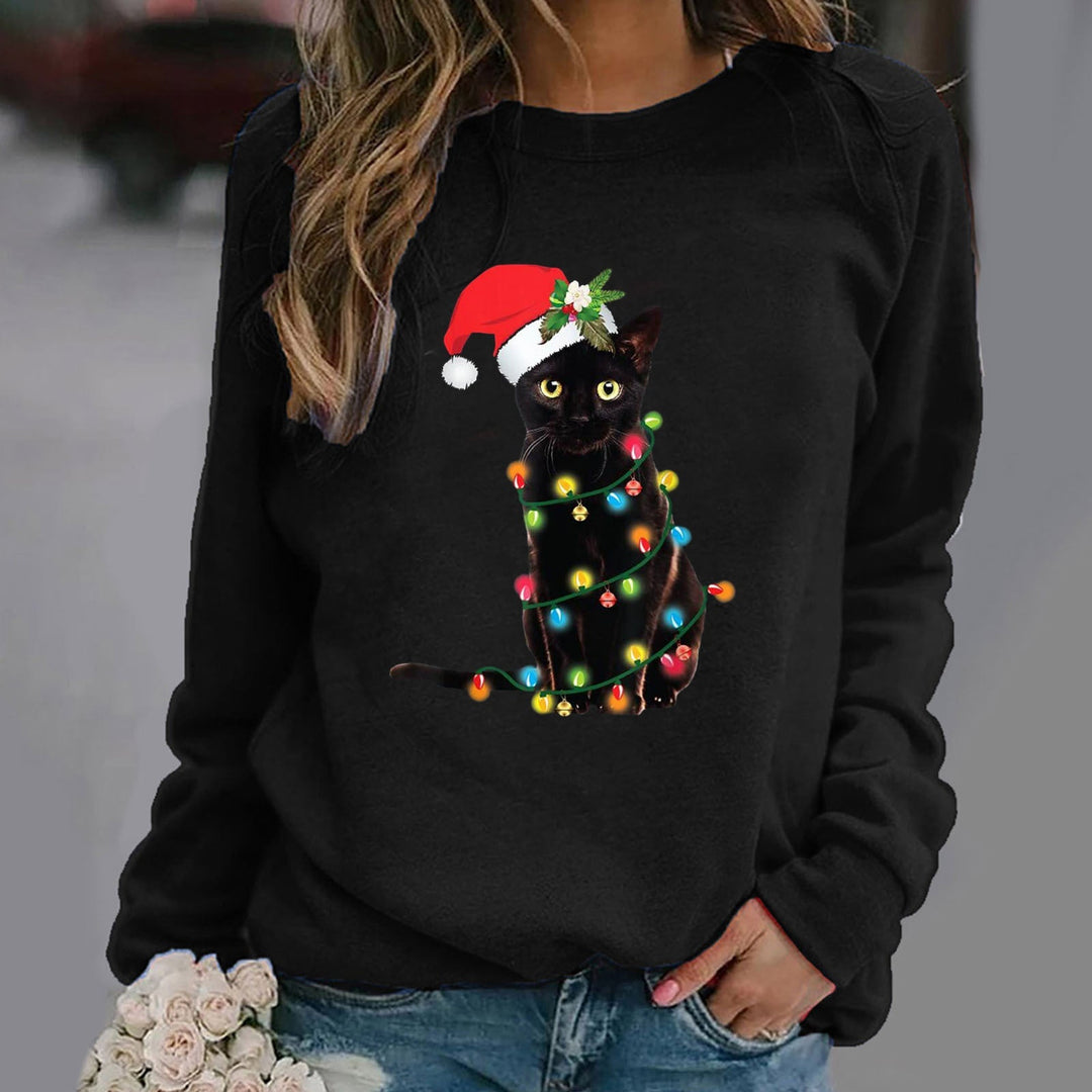 Lune London | Sweatshirt - Cotton blend - Loose fit - Round neck Long sleeve Graphic