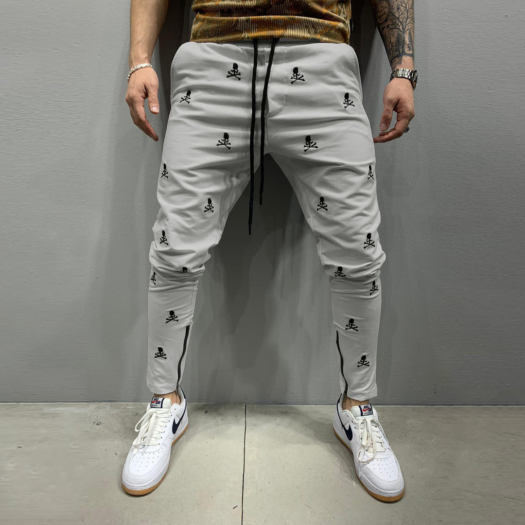 Men's cotton jogger pants with Lune London pattern