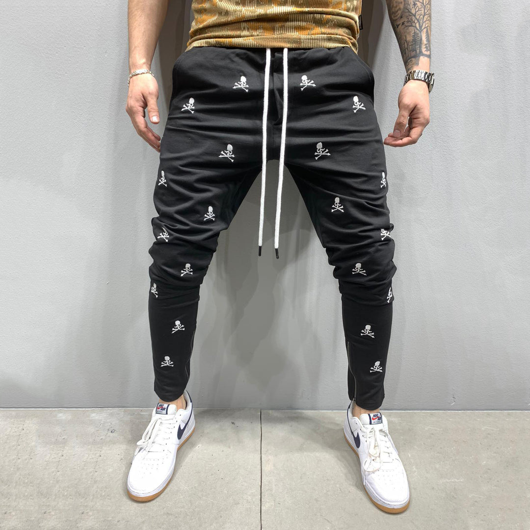 Men's cotton jogger pants with Lune London pattern