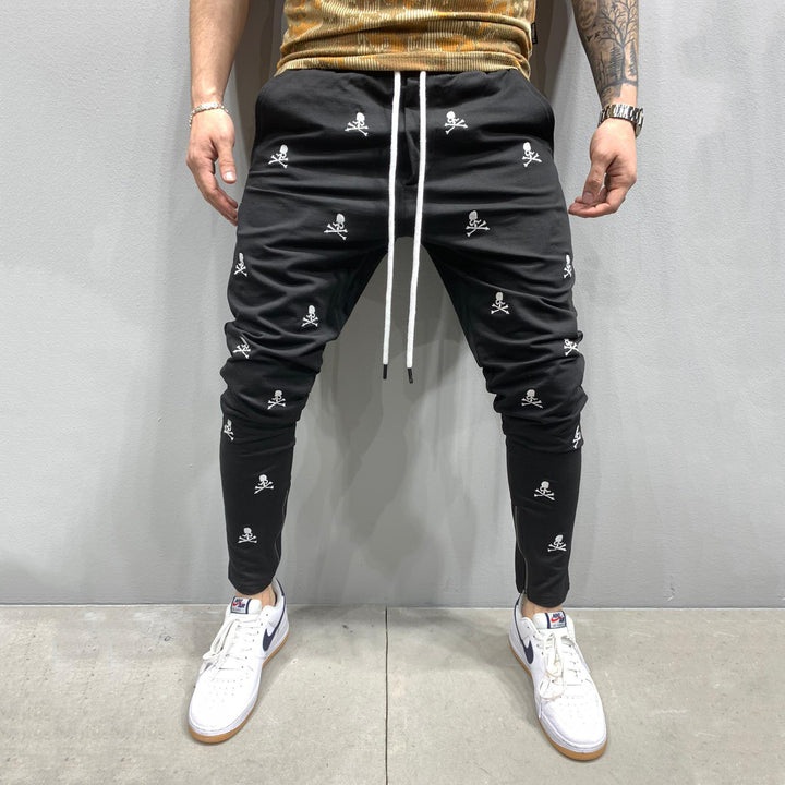 Men's cotton jogger pants with Lune London pattern