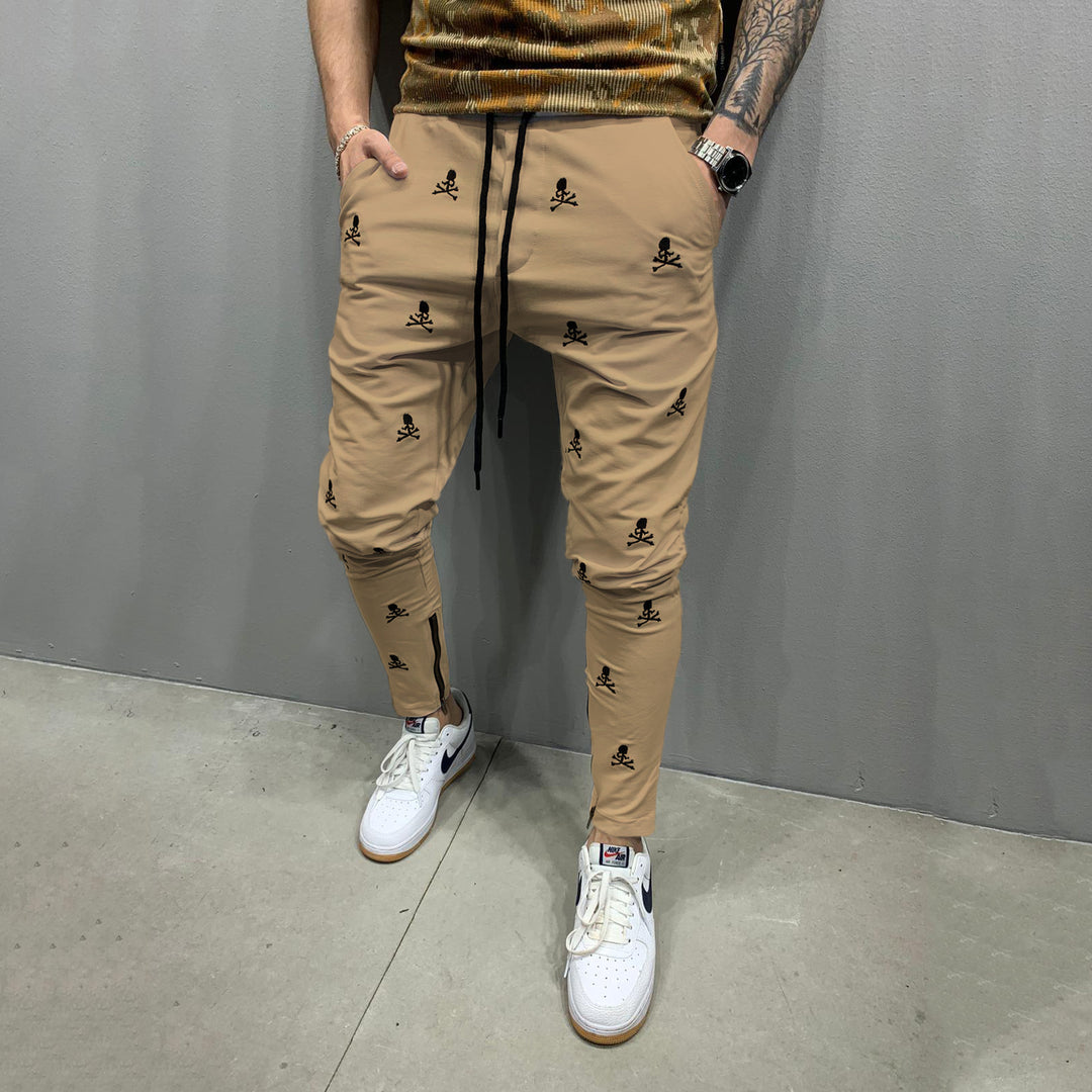 Men's cotton jogger pants with Lune London pattern