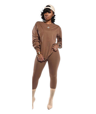Ladies Chic Sporty Leisure Outfit