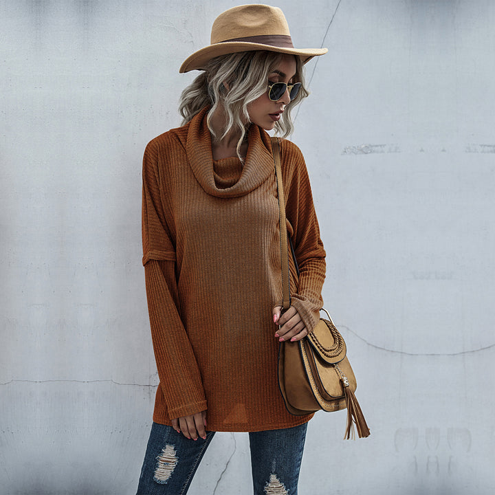 Women casual top with large collar Lune London