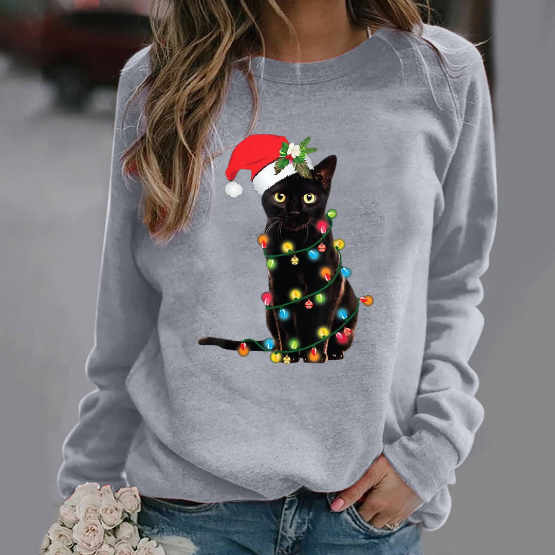 Lune London | Sweatshirt - Cotton blend - Loose fit - Round neck Long sleeve Graphic