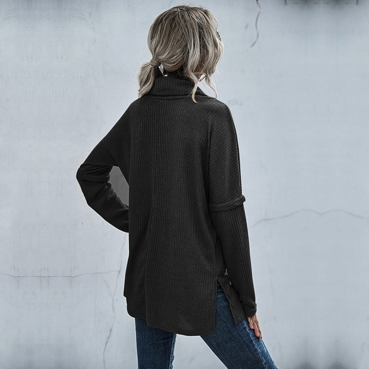 Women casual top with large collar Lune London