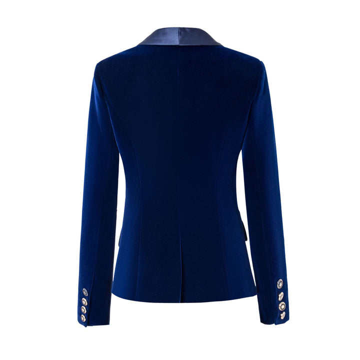 Blazer jacket for women with shiny accents and structured cut Lune London