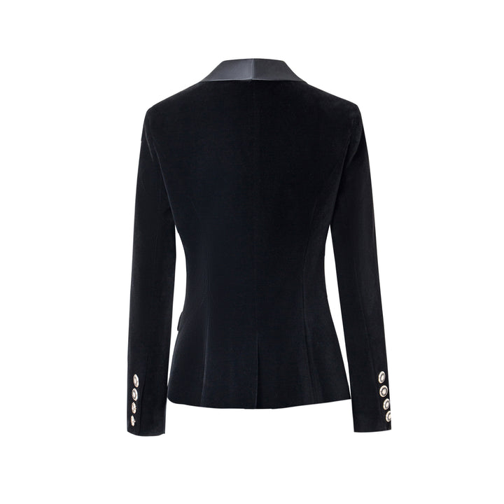 Blazer jacket for women with shiny accents and structured cut Lune London