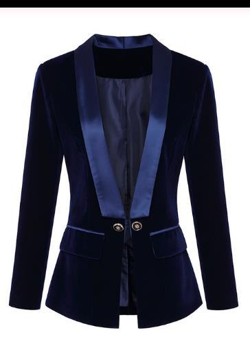Blazer jacket for women with shiny accents and structured cut Lune London